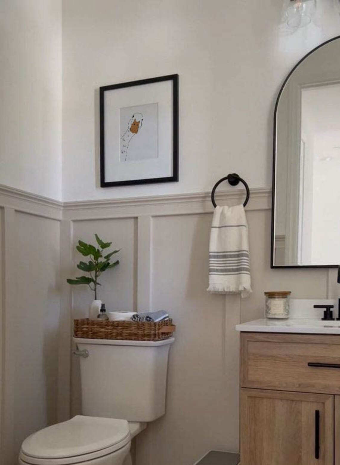 Funny Duck Portrait Bathroom Poster Print - Image 3
