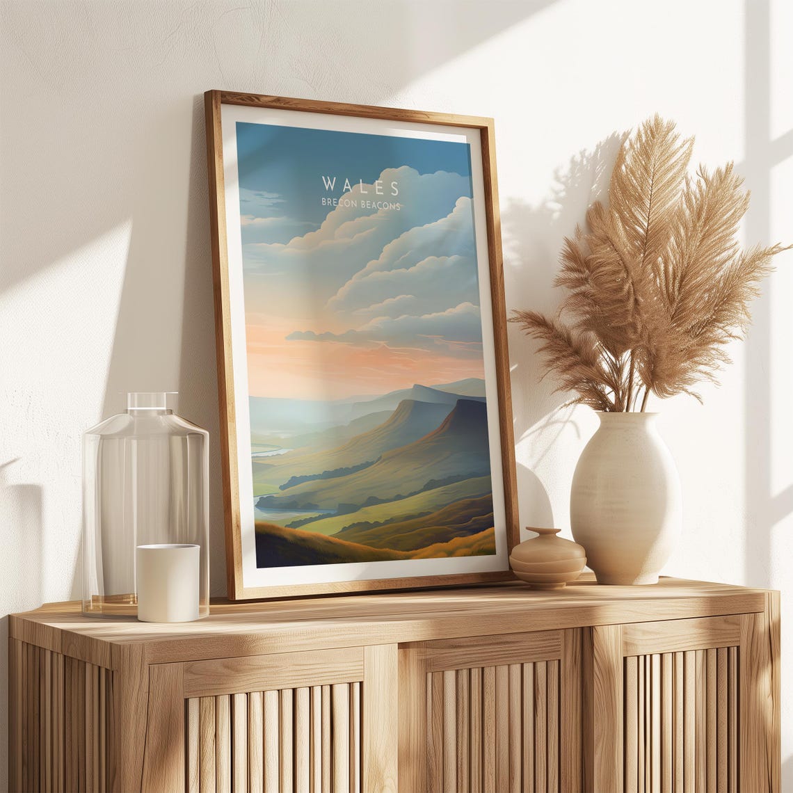 Brecon Beacon Home Decor Travel Poster - Image 2
