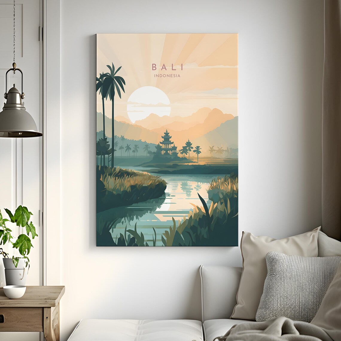 Bali Travel Poster, Indonesia Home Decor - Image 3