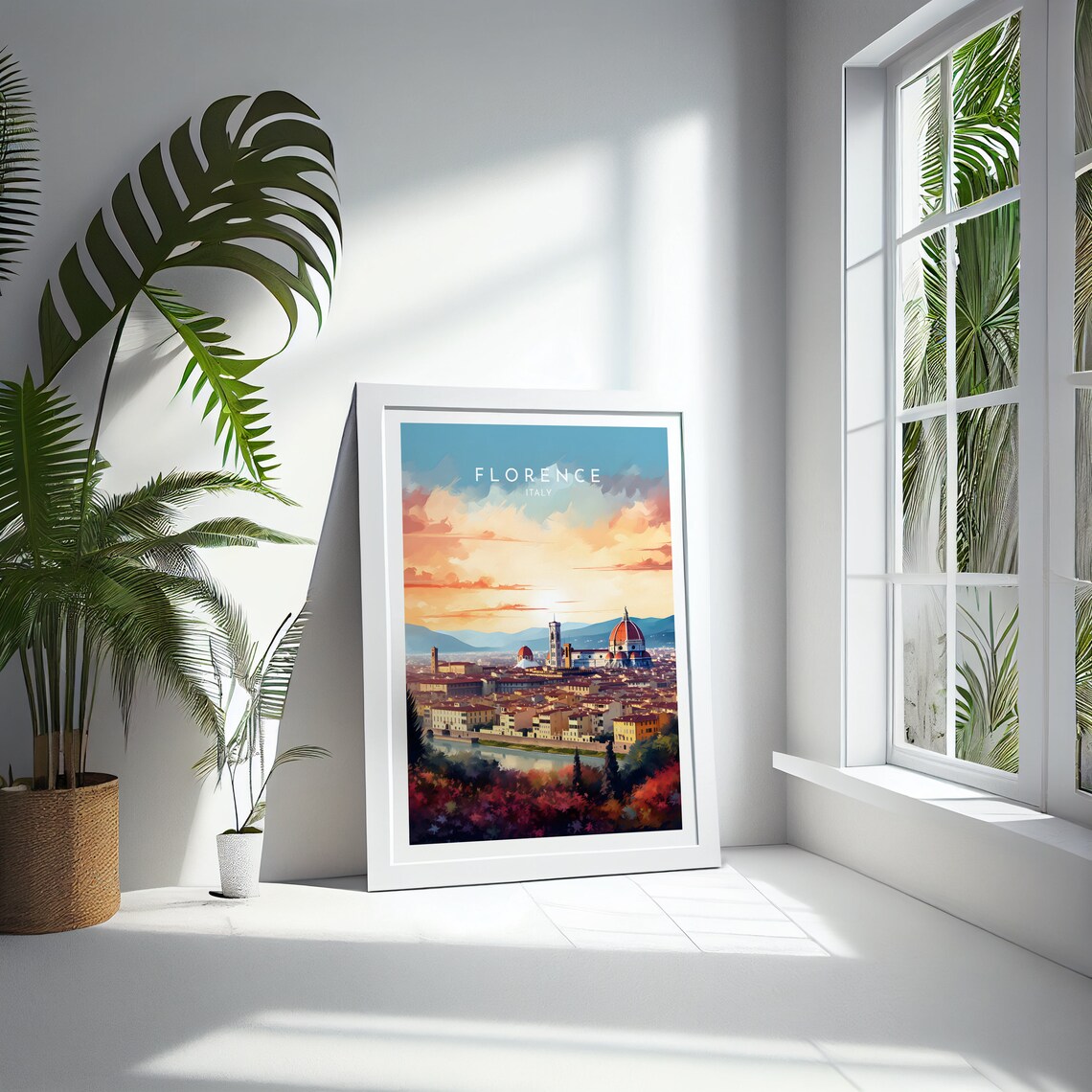 Florence Travel Poster, Italy Home Decor Gift - Image 4