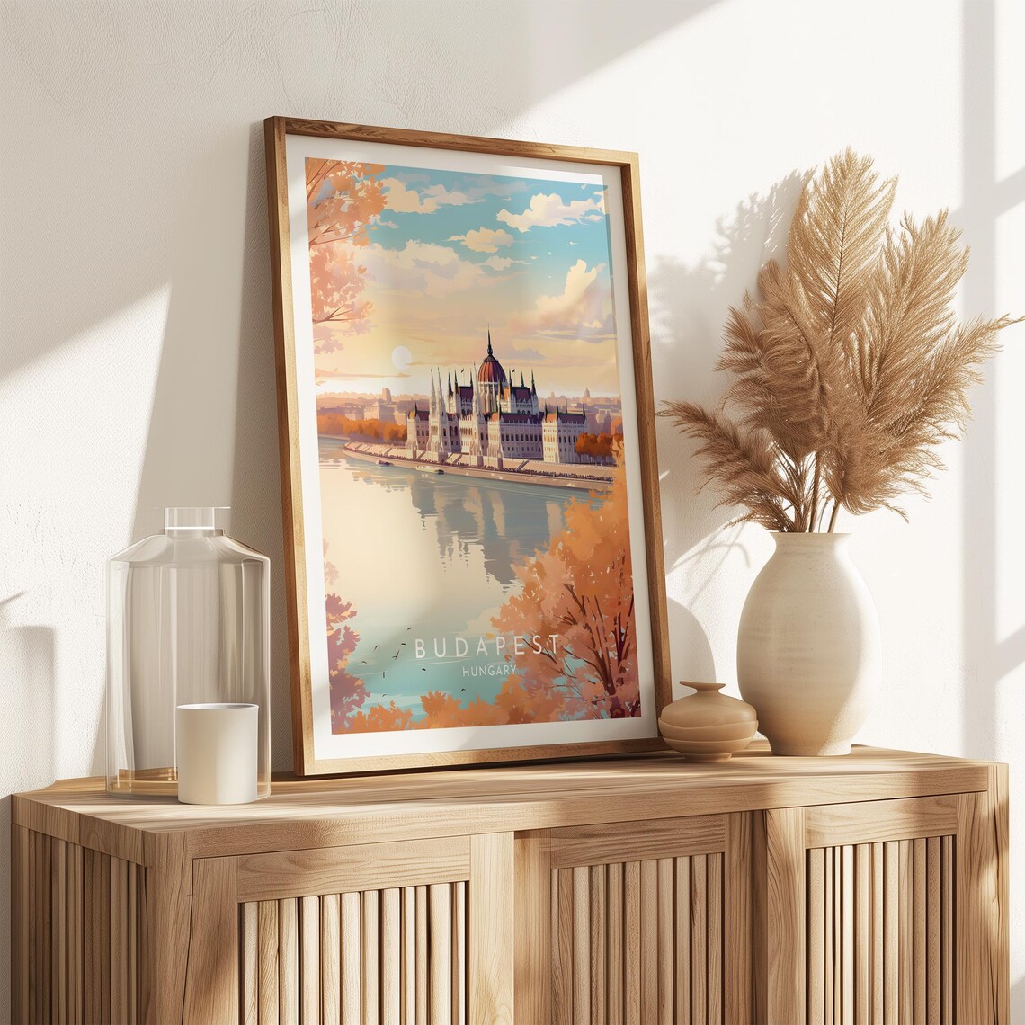 Budapest Travel Poster, Hungary Home Decor Gift - Image 2