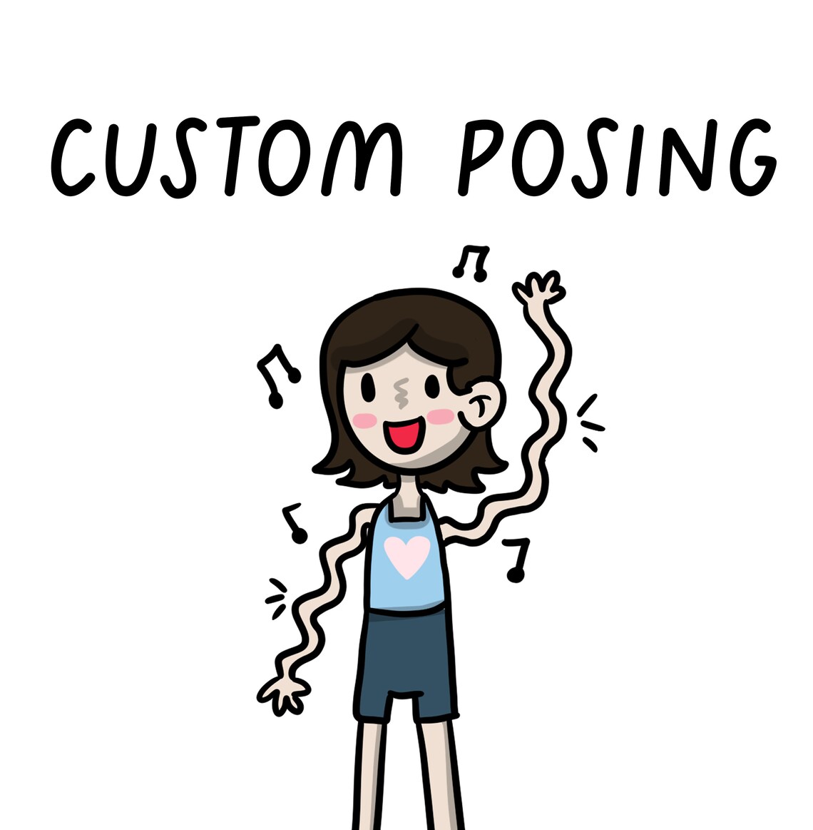 Custom Posing Add-On to Existing Portrait