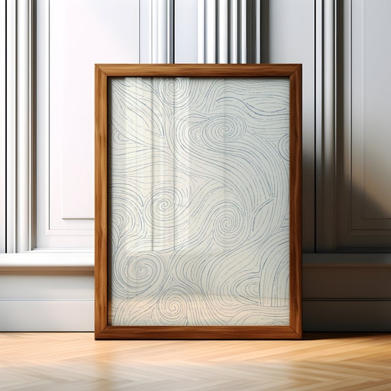 Abstract Boho Style Wall Art Print Minimalist Poster Abstract Style Bedroom Wall Art Decor Abstract Poster Print Art