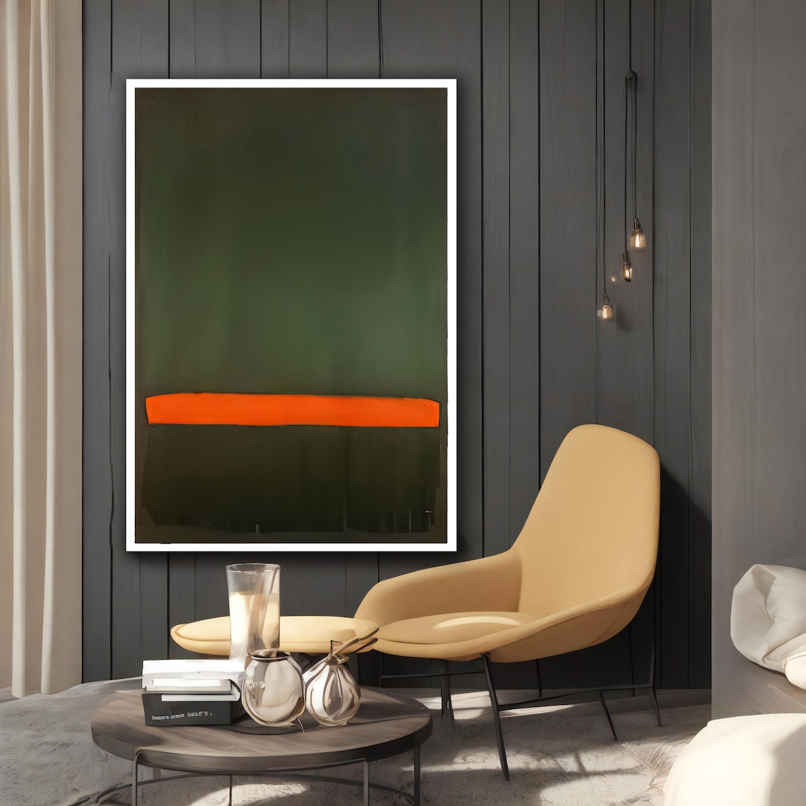 Mark Rothko-Inspired Color Mix Wall Art Print - Image 3