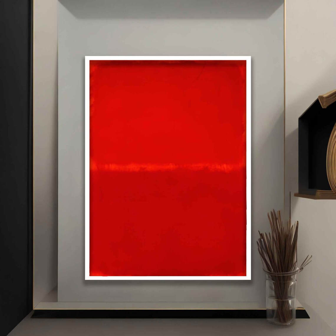 Rothko-Inspired Abstract Art Print, Modern Minimal - Image 4