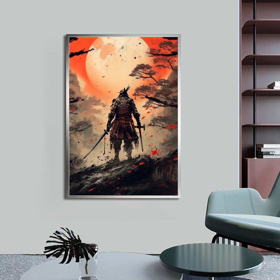 Samurai Painting, Japanese Art Print - Image 5