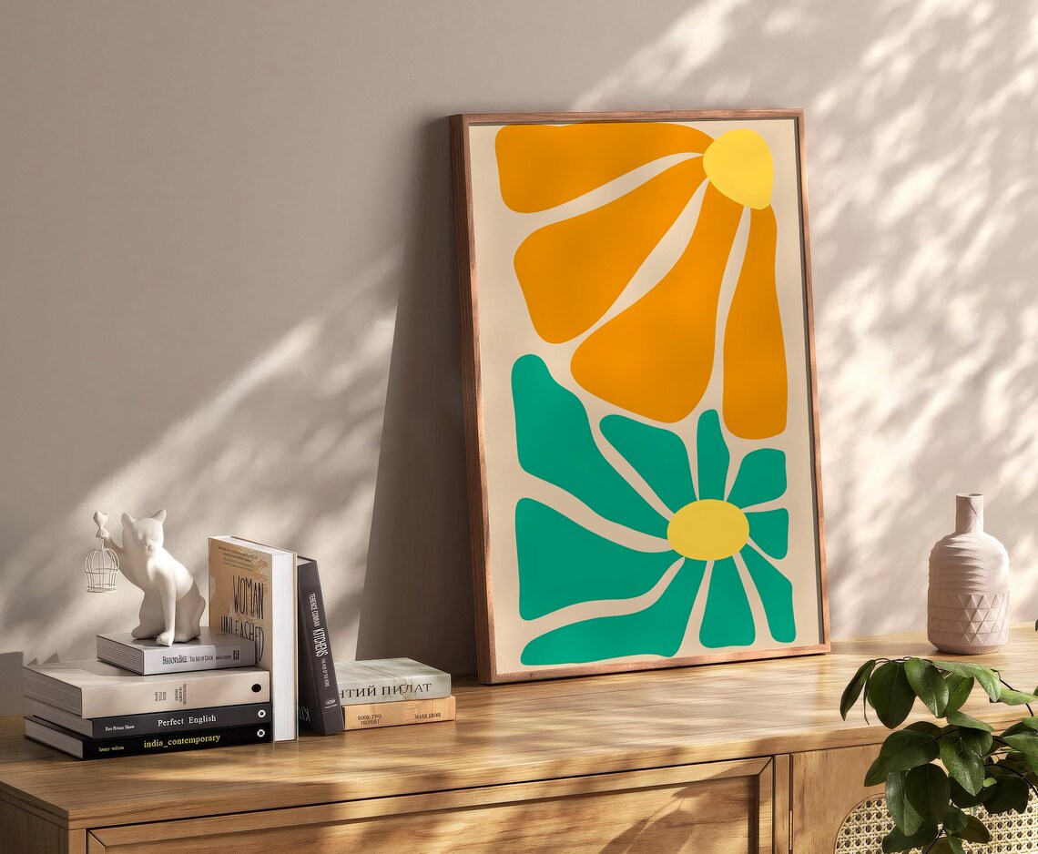 Henri Matisse Flower Boho Style Exhibition Poster Eclectic Prints Gallery Wall Art Retro Trendy Instant - Image 2