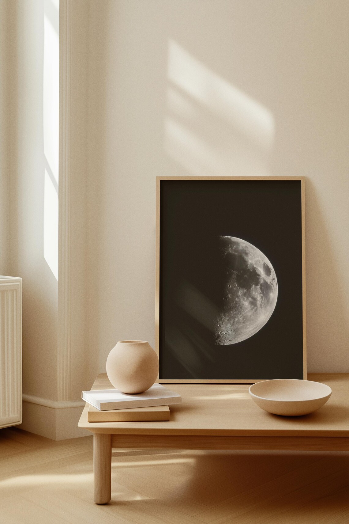Moon Wall Art, Celestial Space Photography Print - Image 2