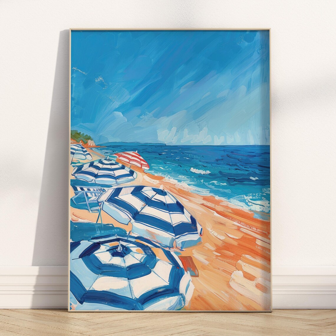 Beach Girly French Summer Poster, Preppy Room Decor - Image 5