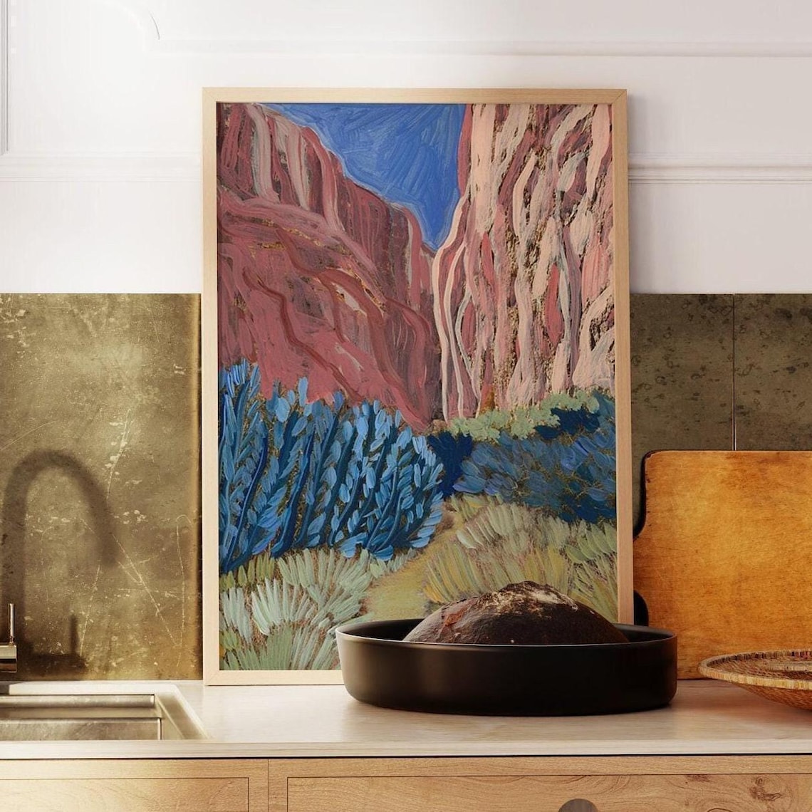Santa Elena Canyon, Big Bend National Park Travel Poster