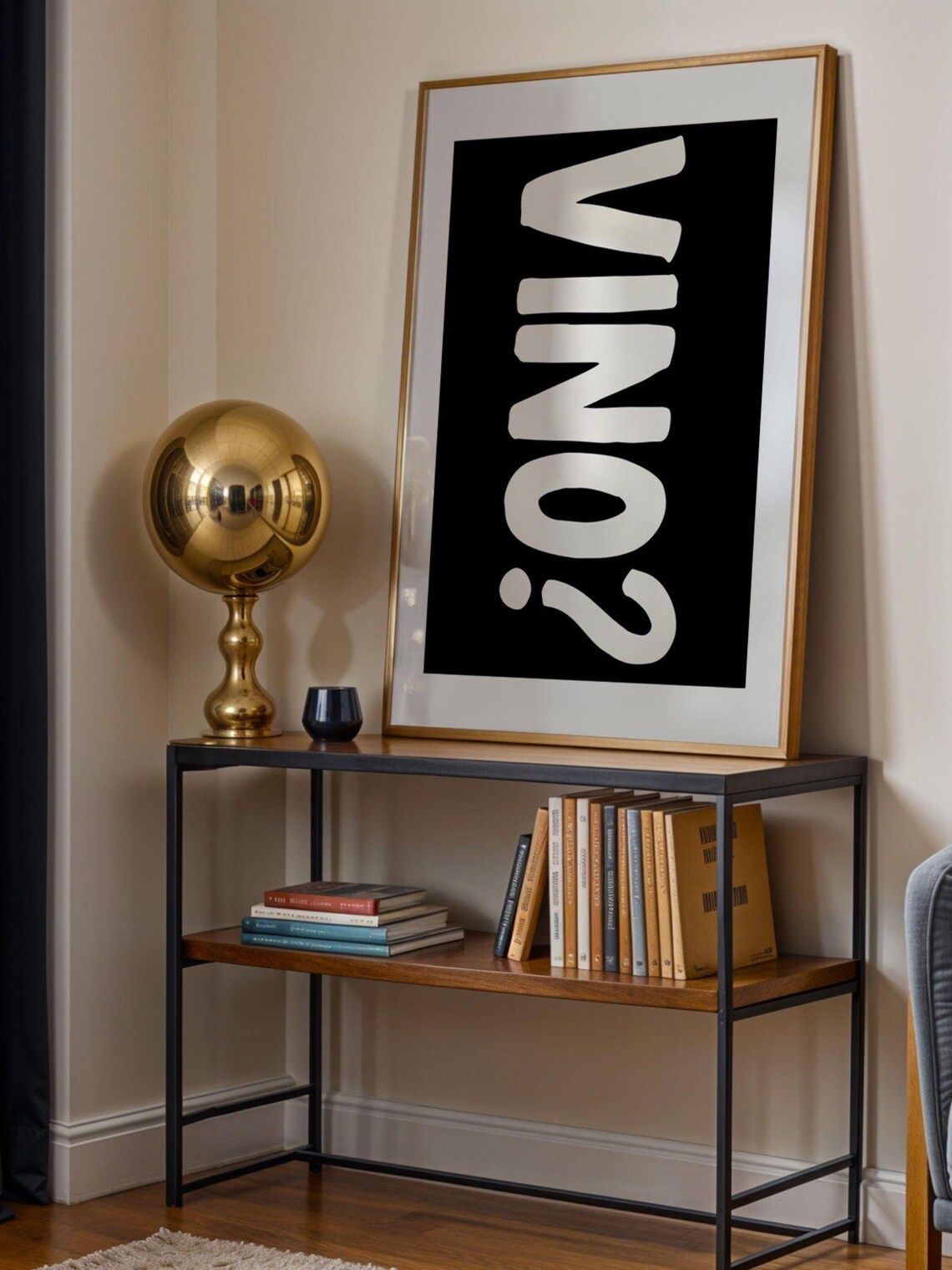 Wine Instant Wine Cocktail Poster, Bar Cart Art - Image 3