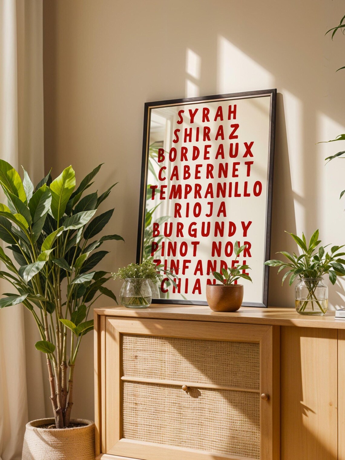 Wine Instant Wine Cocktail Poster, Bar Art Print - Image 3