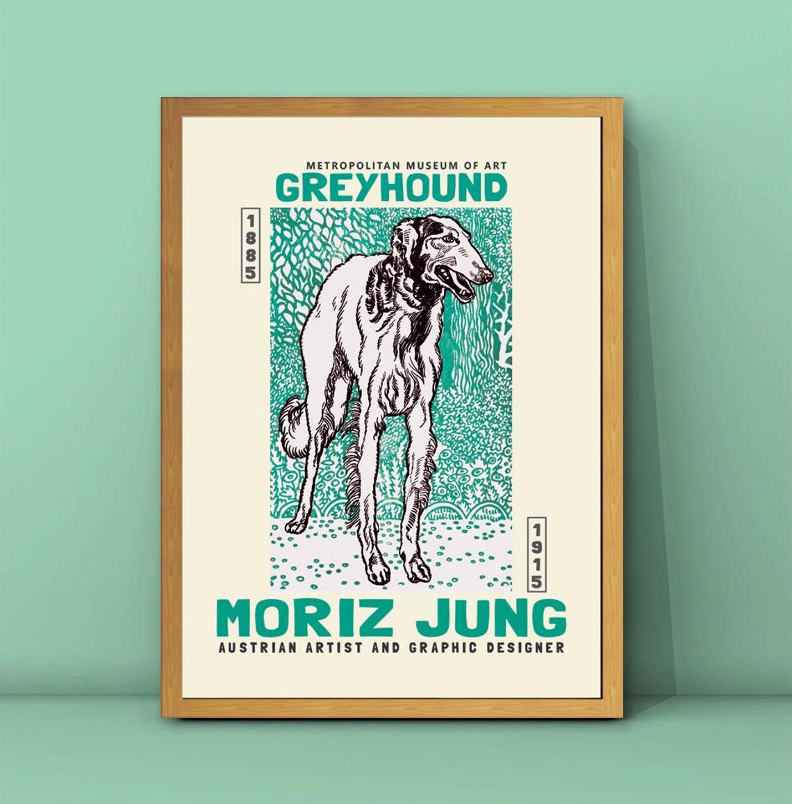 Moriz Jung Greyhound Print Greyhound Poster Moriz Jung Dog Poster Dogs In Art Vintage Dog Painting Moriz Jung Painting Download