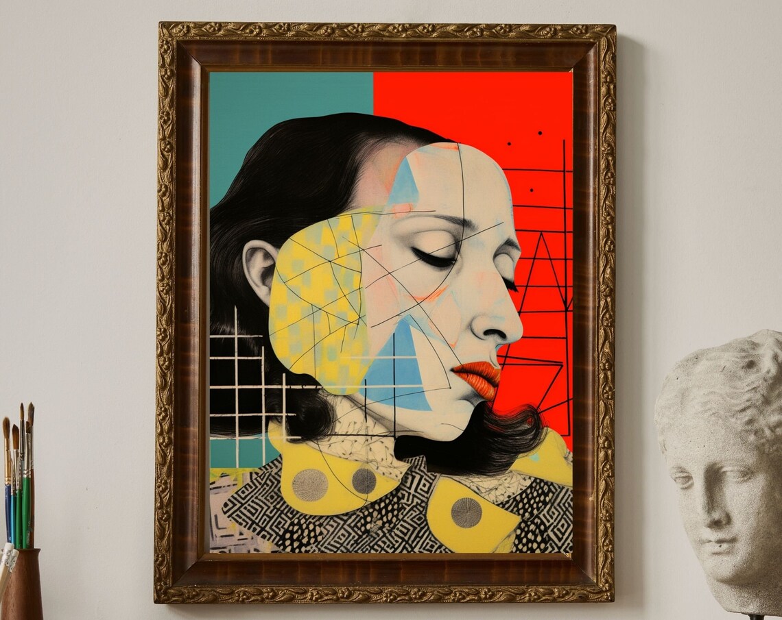 Ambiv Unique Canvas Art Print