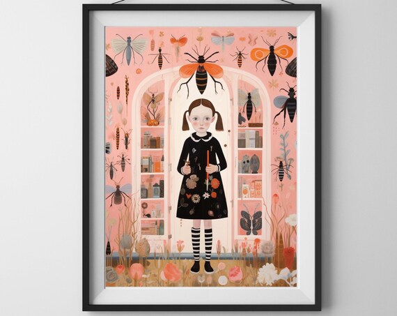 Wings And Things No22 Unique Canvas Art Print