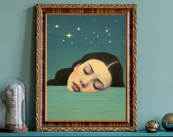 Dreamer Unique Canvas Art Print