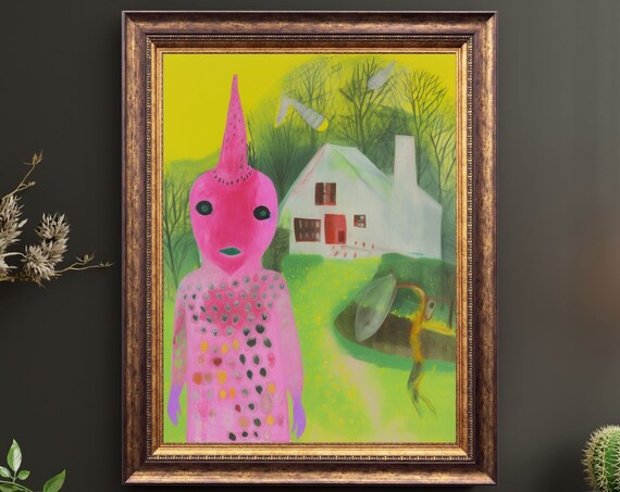 Hallucinogen No4 Unique Canvas Art Print