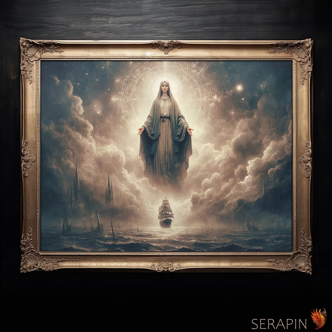 Star of the Sea Stella Maris Catholic Art Print