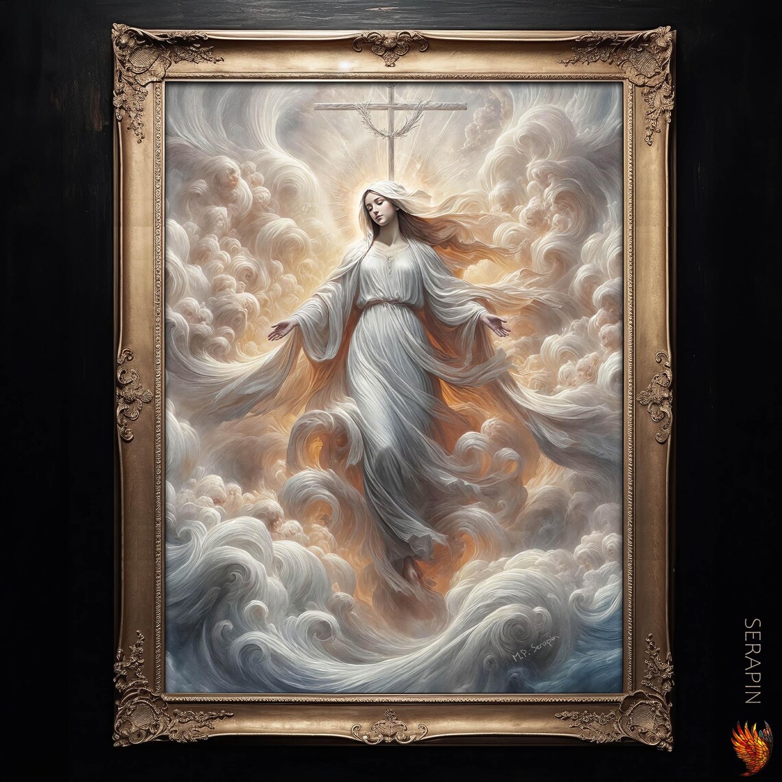 Mediatrix Of All Grace, Blessed Virgin Mary Art Print