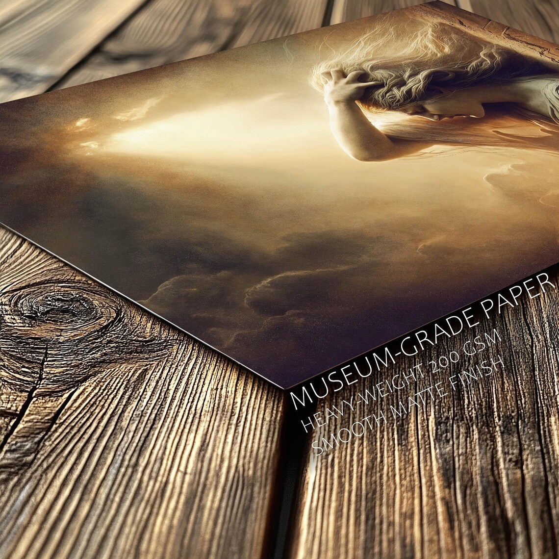Conversion Of Mary Magdalene Weeping Woman In Golden Wind Repentance Poster - Image 2