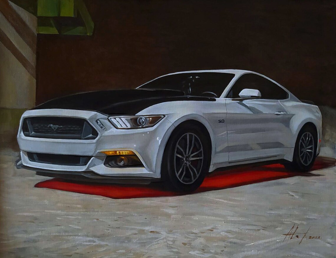 Custom Car Portrait, Personalized Vehicle Art Print - Image 3