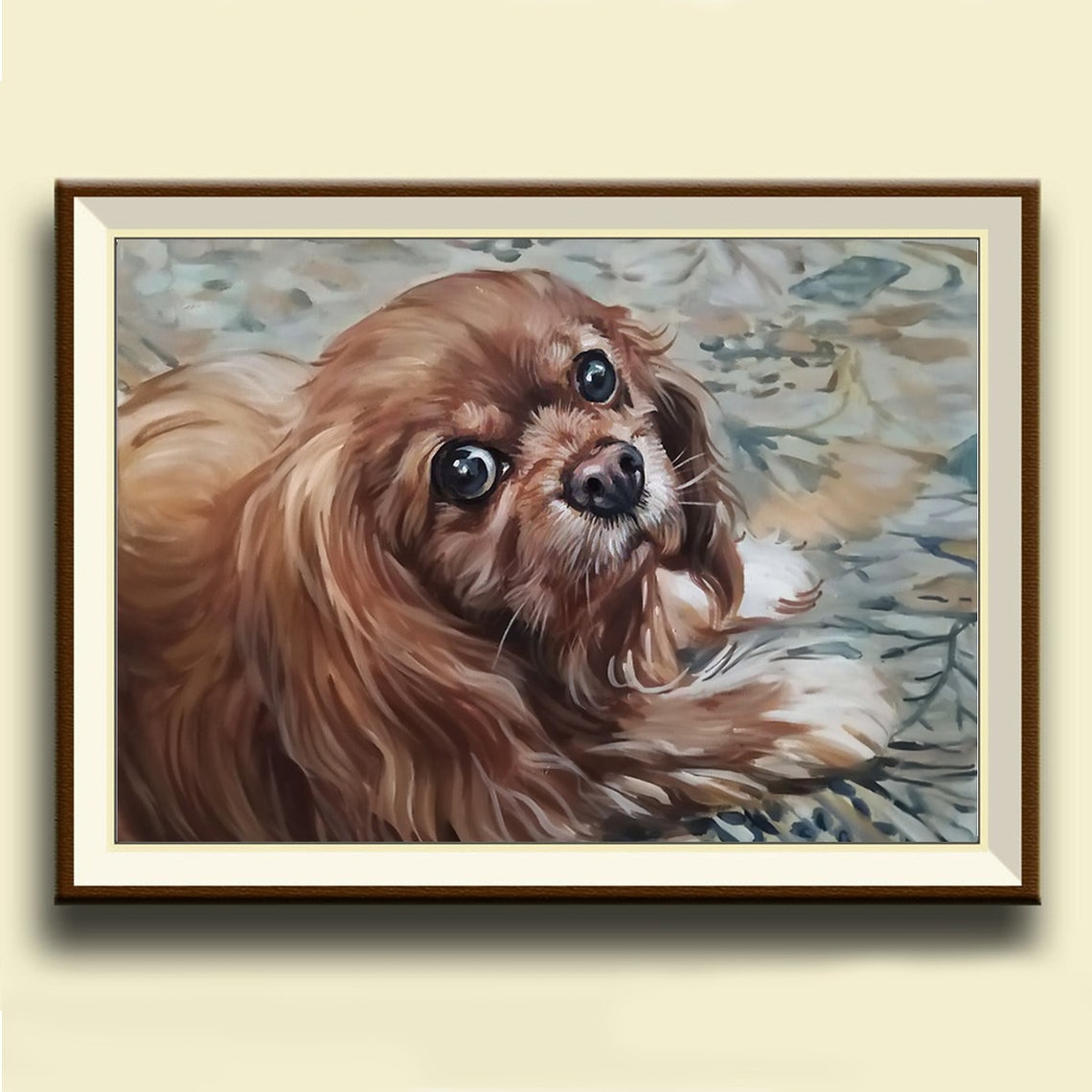 Portrait Of A Dog Portrait Of A Pet Personal Portrait Of A Dog Portrait Oil On Portrait Of A Handmade Pet Best Friend Gift