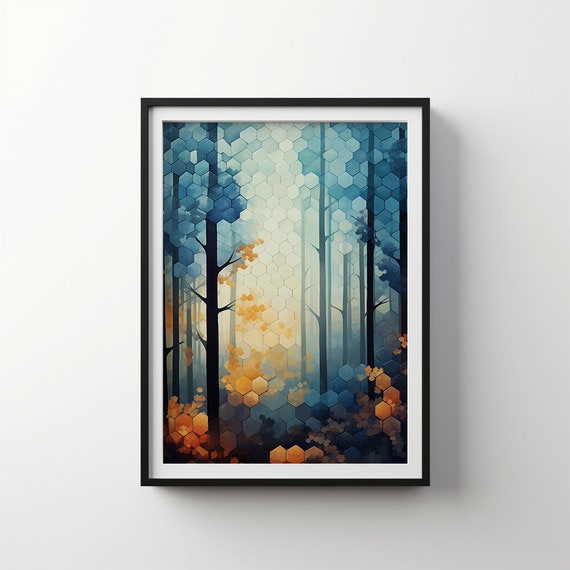 Enchanted Indigo Forest Indigo Bloom Ib01