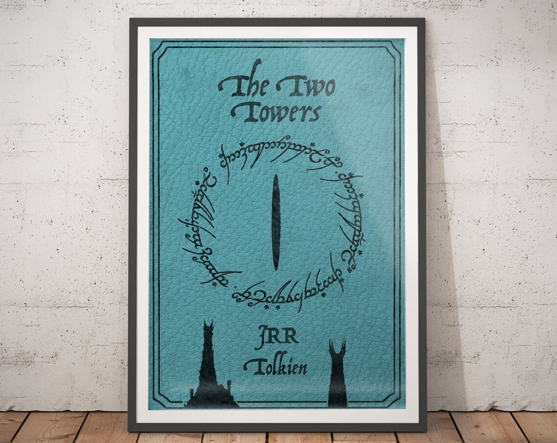 Lord Of The Rings The Two Towers Minimalist Poster