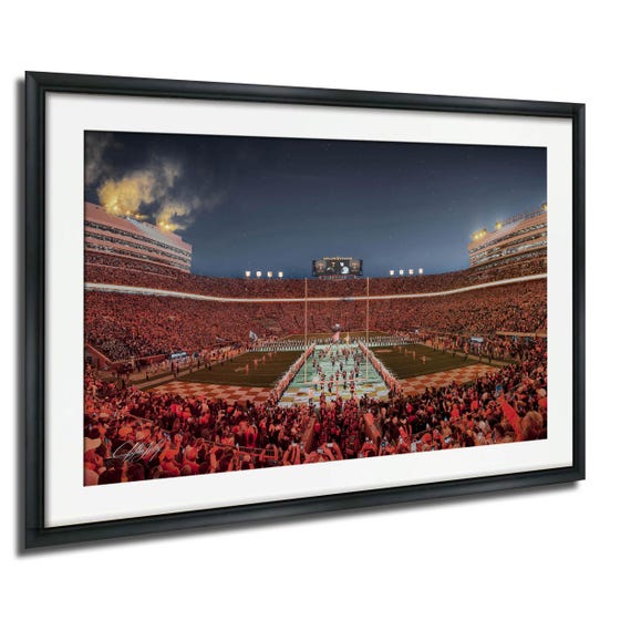 Volunteers Football Print Neyland Stadium Rivalry 2022 Tennessee Vs Kentucky