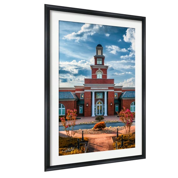 Maryville City Hall Print Quiet Autumn Morning Framed Or Unframed