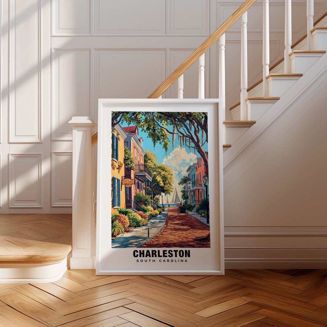 Charleston Print Usa Poster Charleston Views Charleston City Charleston Harbor Usa Charm Charleston Beauty Charleston Art Sc Art