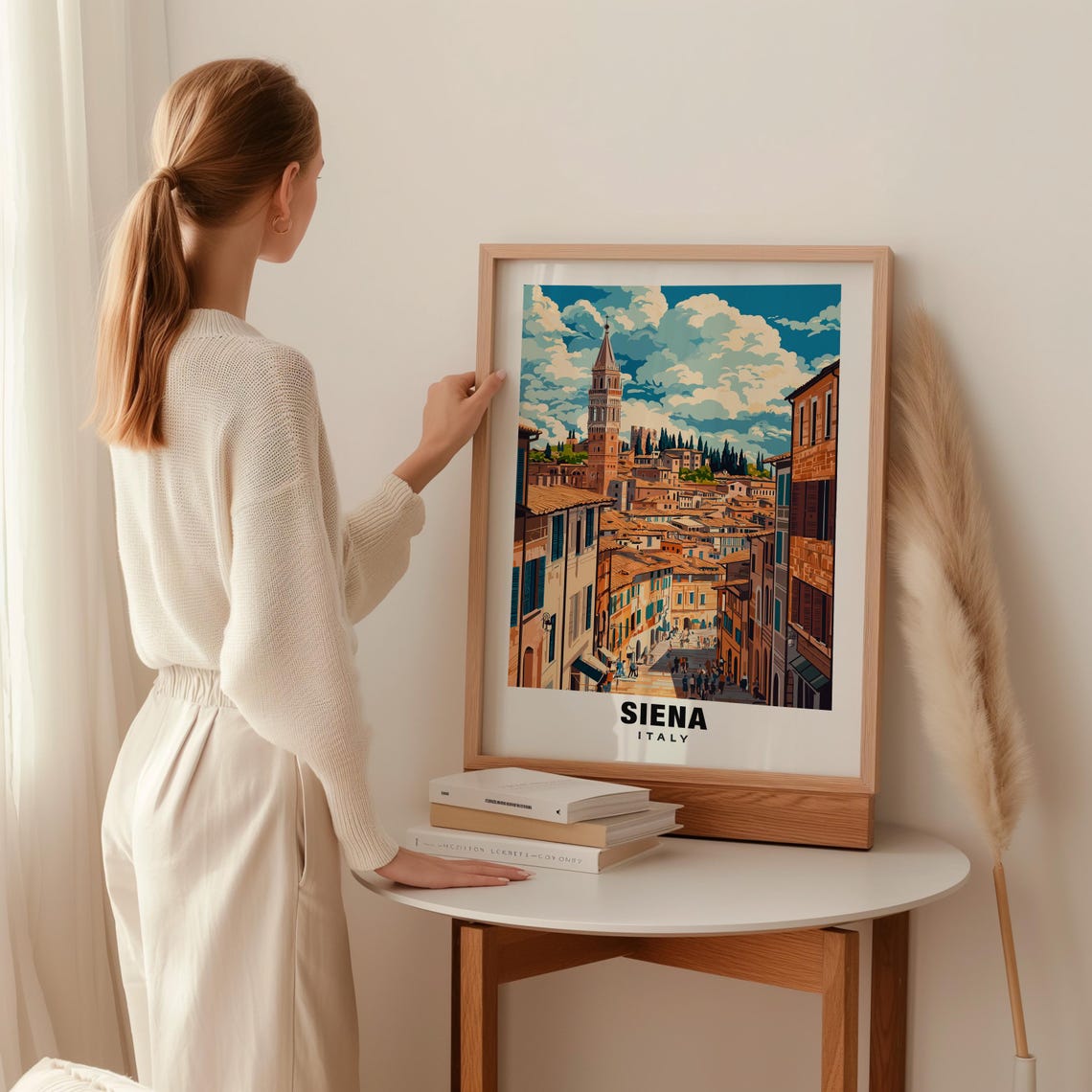Siena Print Italy Poster Siena Views Siena Cathedral Siena City Italy Charm Siena Beauty Siena Heritage Siena Art Italian Culture - Image 2