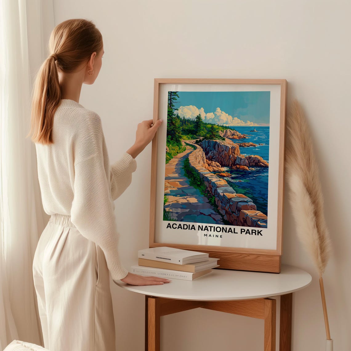 Acadia National Park Travel Print Wall Art Acadia National Park City Print Acadia National Park Travel Gift Acadia - Image 2