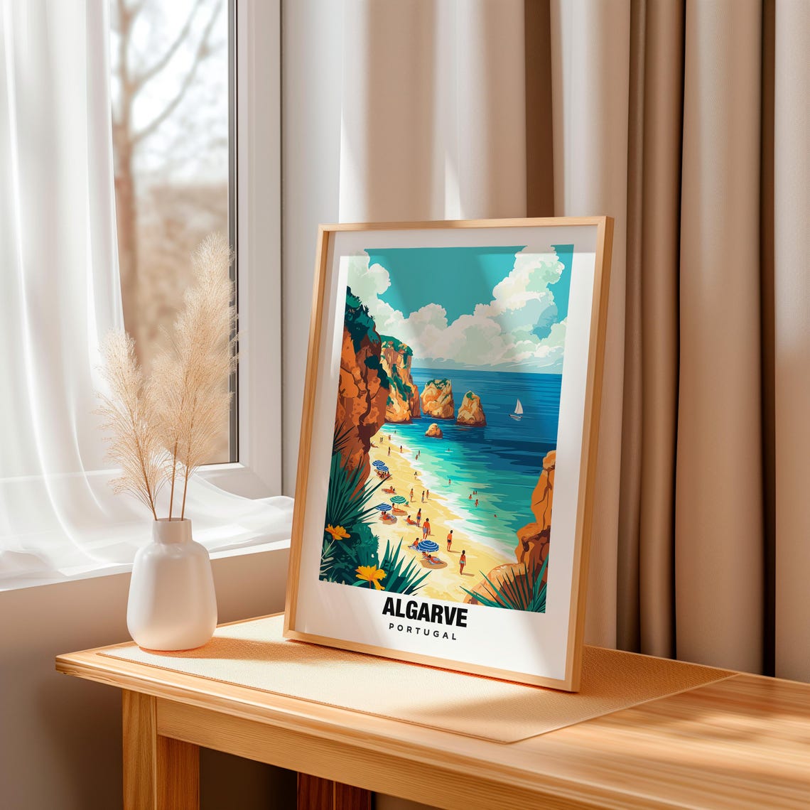 Algarve Print Portugal Poster Algarve Views Algarve Beaches Algarve Coast Portugal Charm Algarve Beauty Algarve Heritage Algarve - Image 3