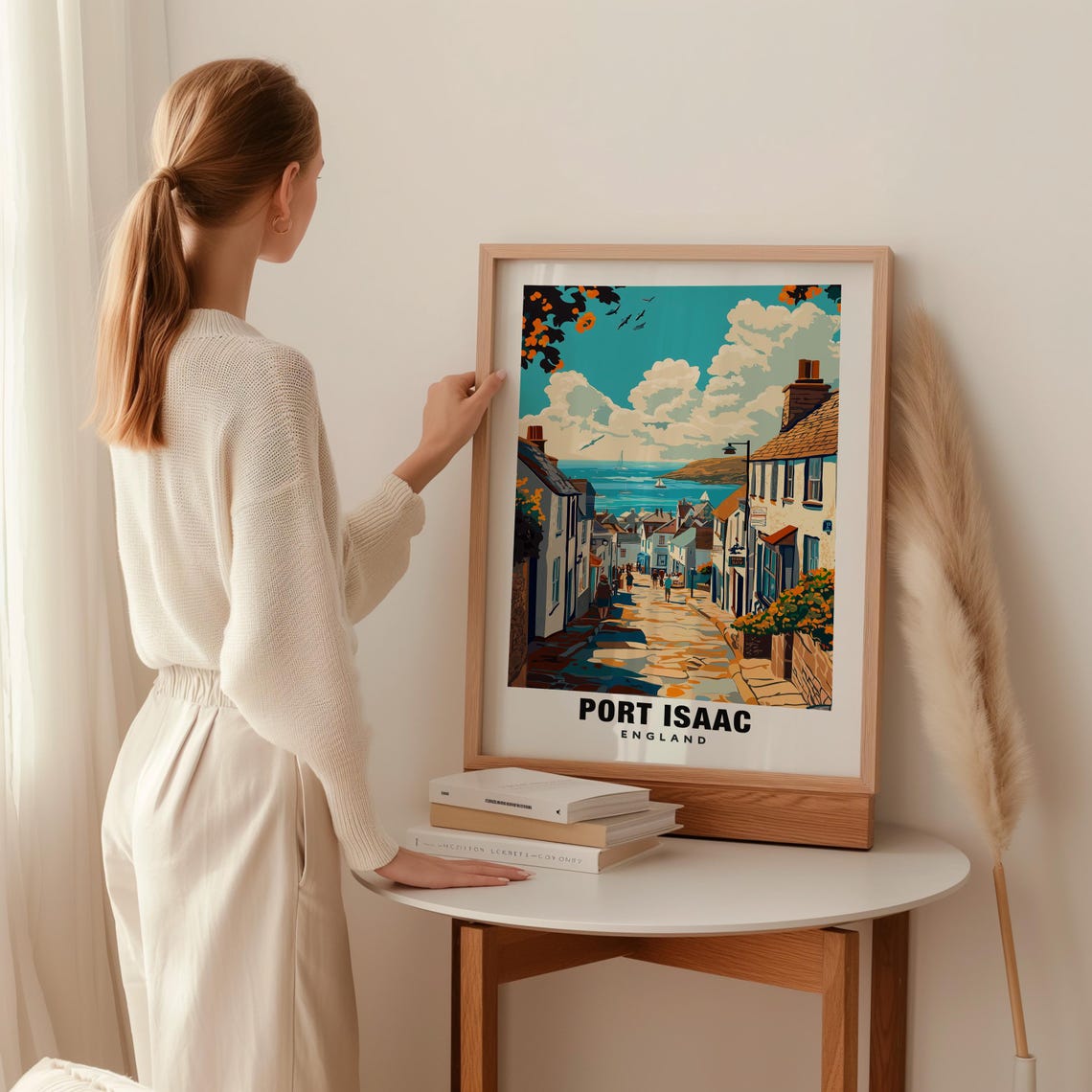 Port Isaac Print England Poster Port Isaac Views Port Isaac Harbour Port Isaac Village England Charm Port Isaac Beauty Port Isaac - Image 2