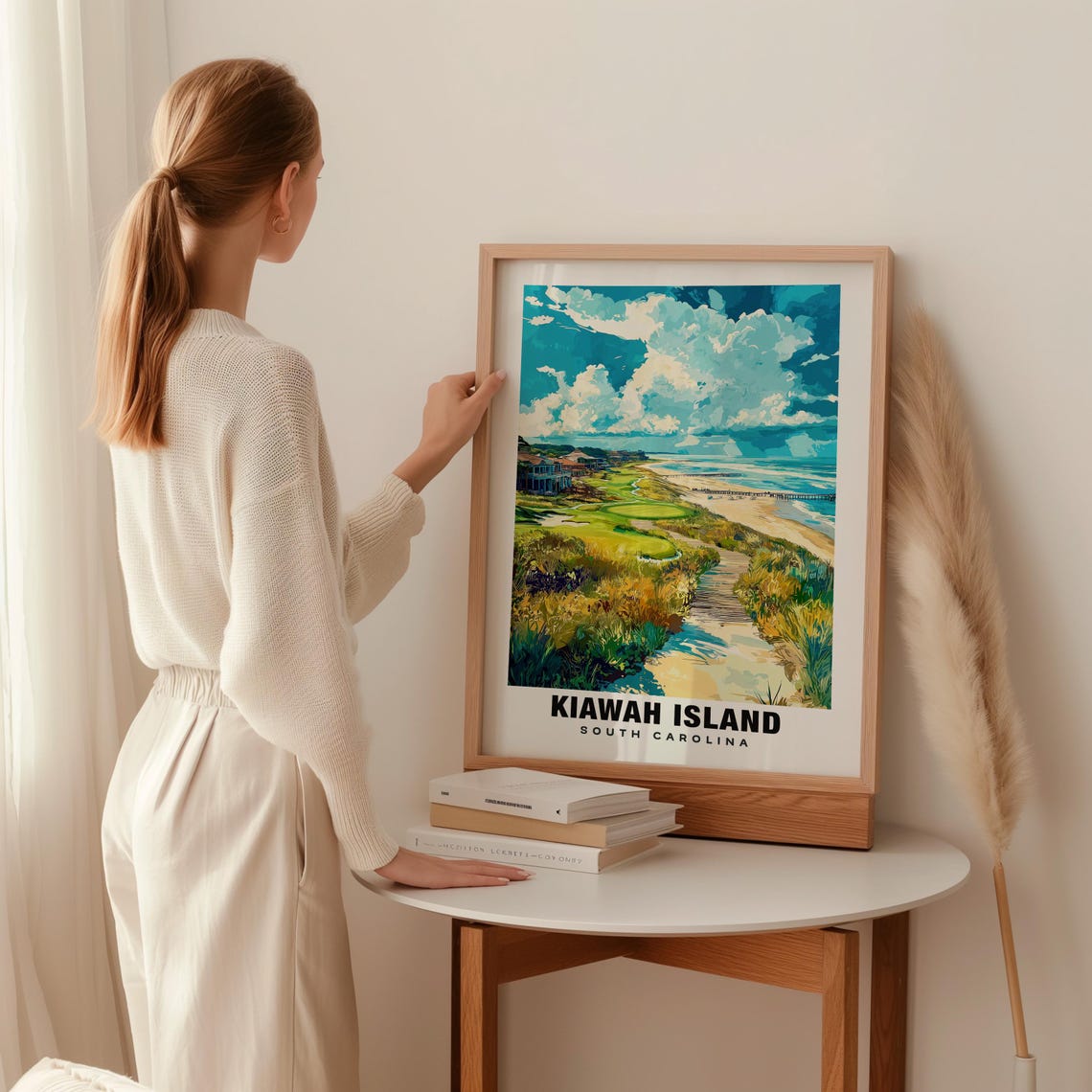 Kiawah Island Print South Carolina Poster Kiawah Island Views Kiawah Island Landmarks Kiawah Island City South Carolina Charm Kiawah - Image 2