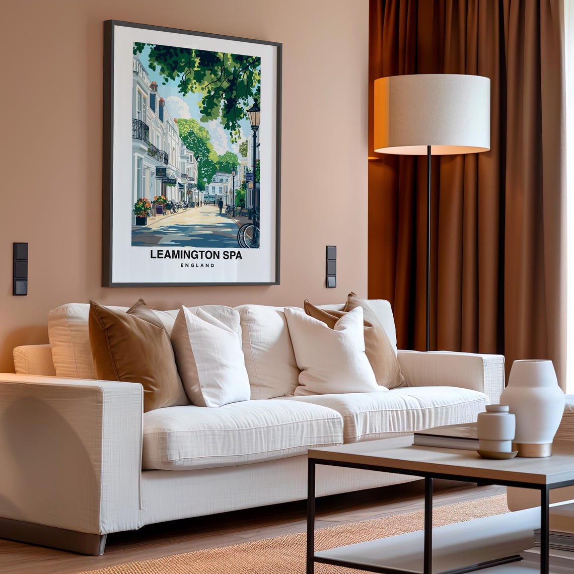 Leamington Spa United Kingdom Travel Print Wall Art Leamington Spa United Kingdom City Print Leamington Spa United Kingdom Travel Gift - Image 4