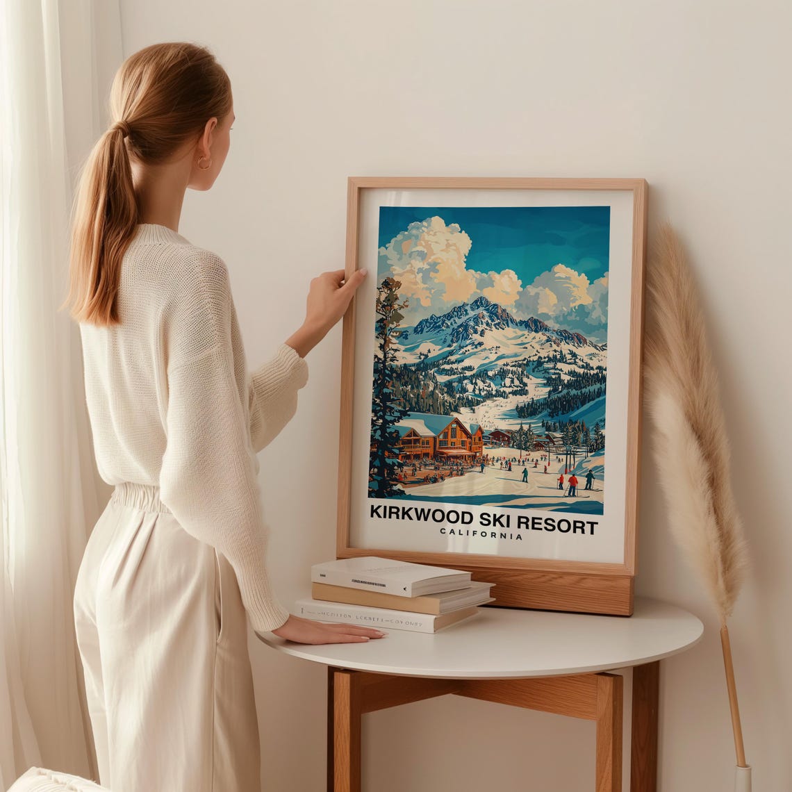 Kirkwood Ski Resort Poster California California Print Kirkwood Ski Resort Travel Gift Kirkwood Ski Resortgift - Image 2