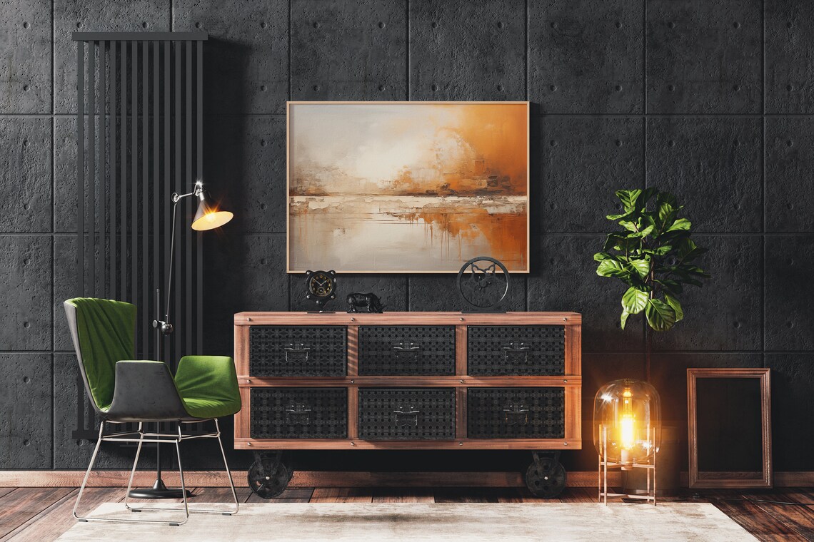 Abstract Print, Minimalist Exhibition Poster - Image 2