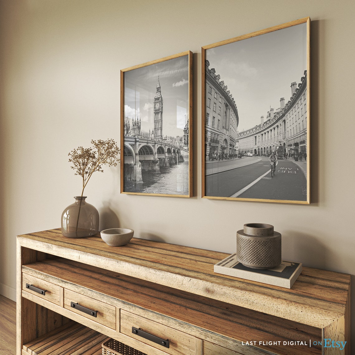 London Print Uk Poster England Poster London Poster United Kingdom Art London Cityscape Downtown Black White Photo Uk Print - Image 4
