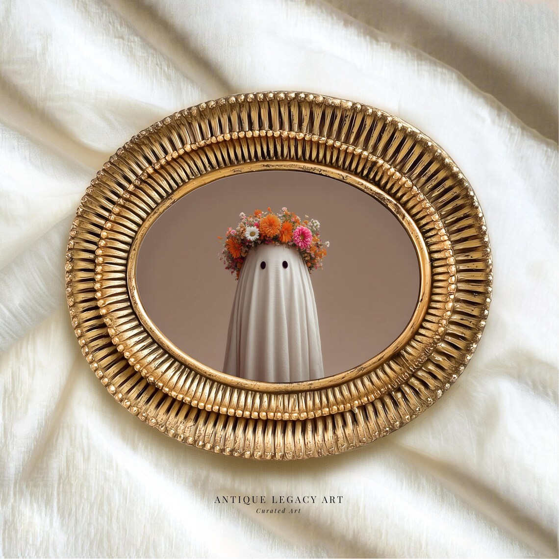 Cute Painting Print Funny Halloween Spooky
