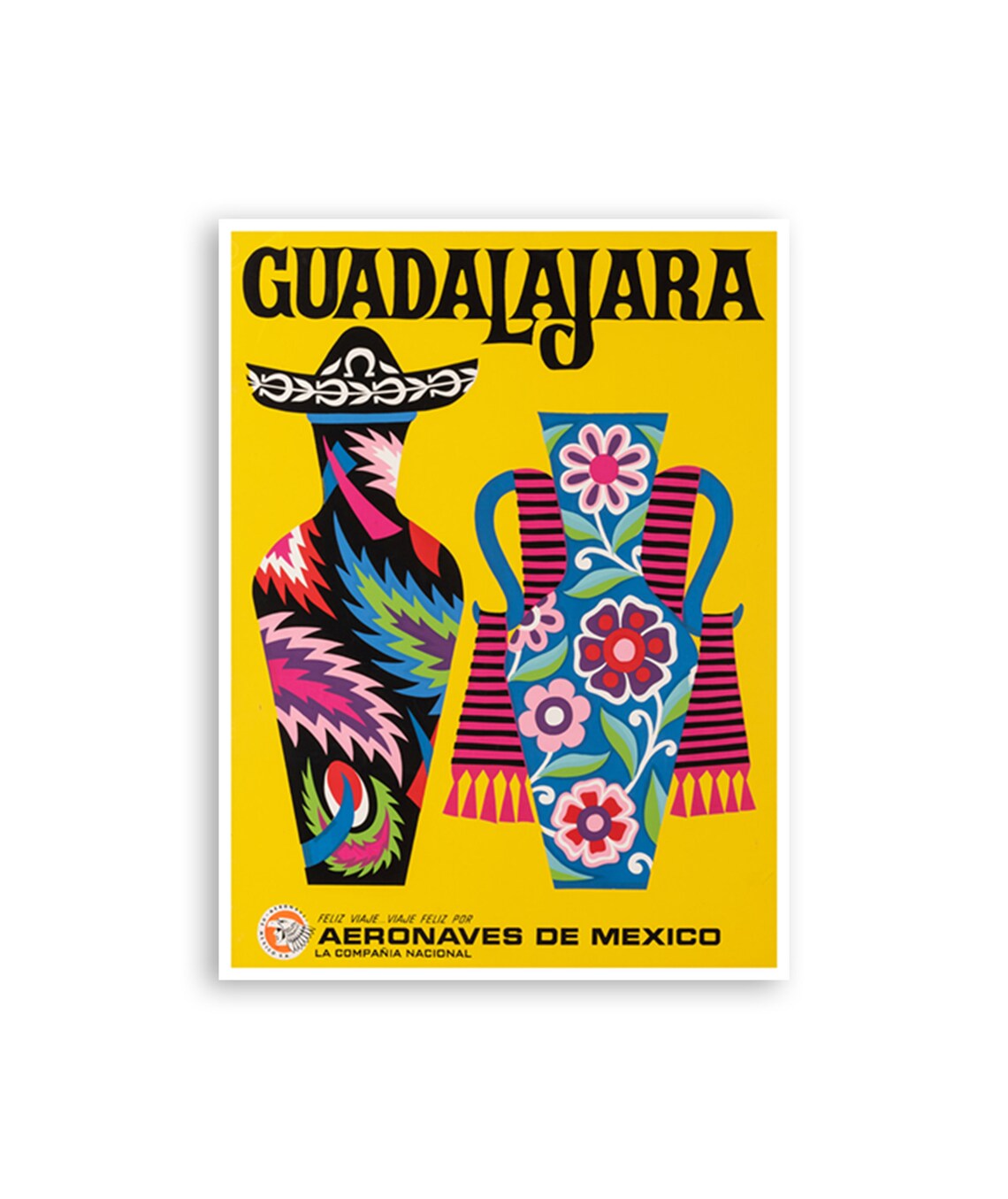 Guadalajara Mexico Travel Poster Art Print