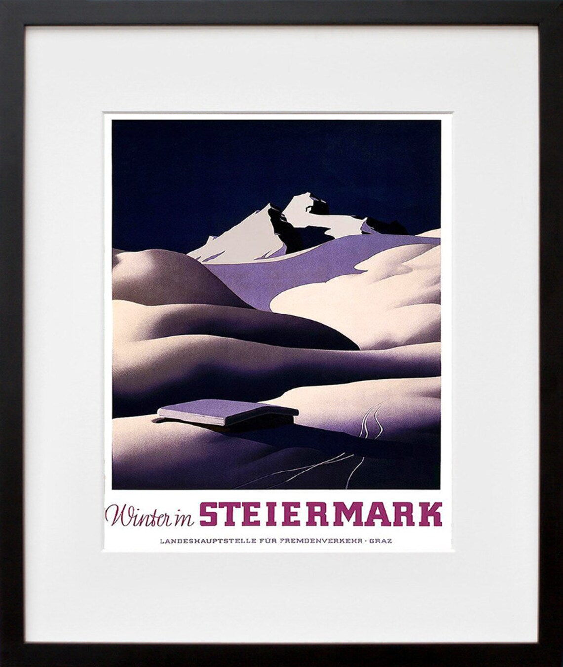 Austria Vintage Travel Poster, Styria Art Print - Image 2