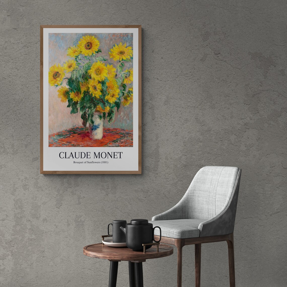 Monet Museum Poster Impressionist Art Artwork Gift Poster Print Wall Art Home Dcor Printable Wall Art - Image 2