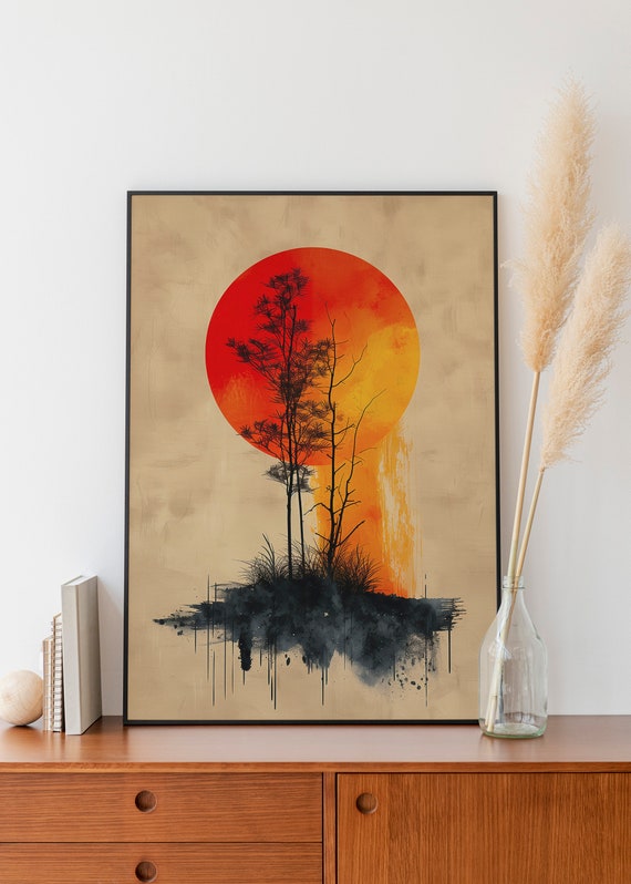 Boho Art Print Poster Available In Many Sizes Or