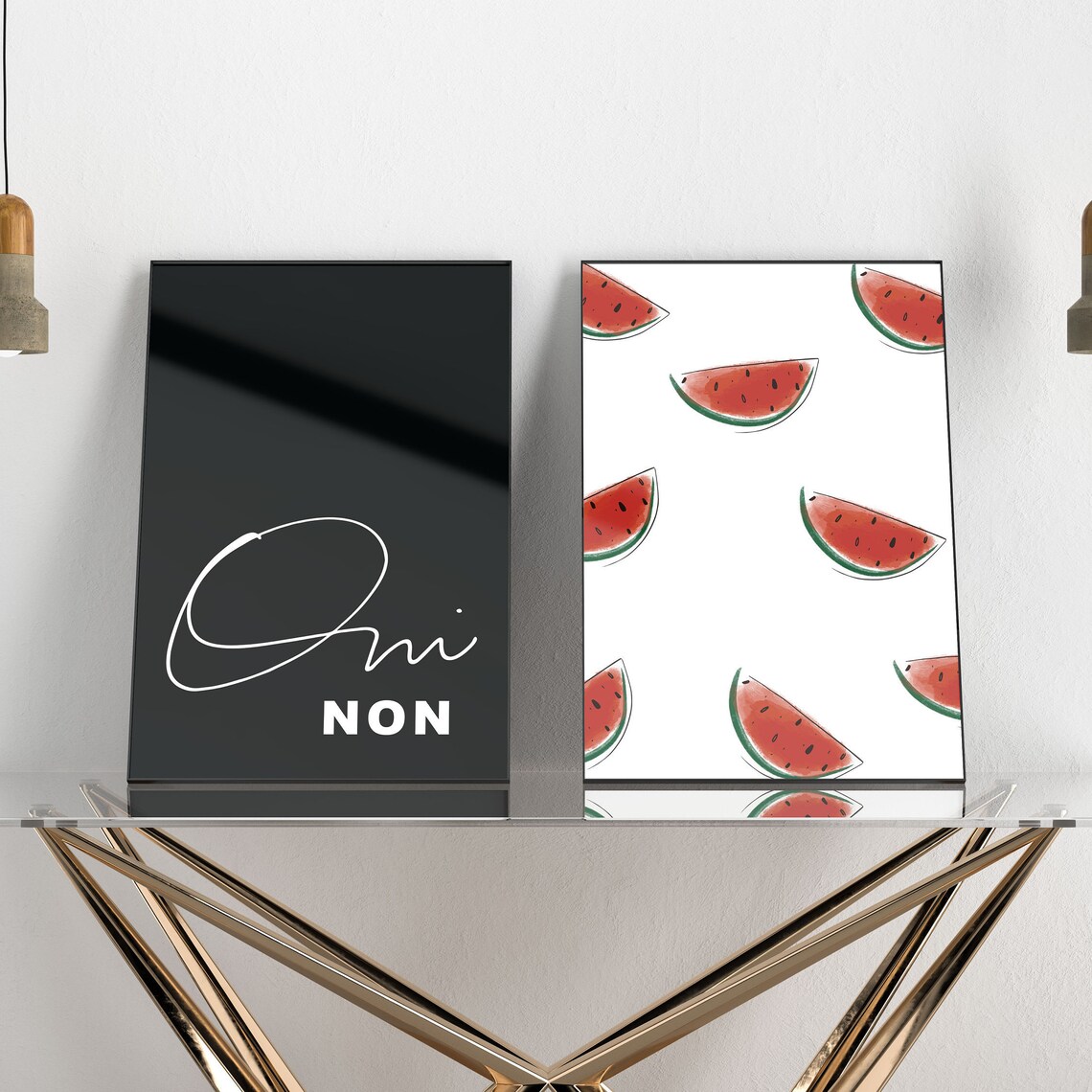 Watermelon Print Watermelon Poster Kitchen Wall Decor Kitchen Print Kitchen Decor Watermelon Wall Art Watermelon Pattern Watermelon - Image 2