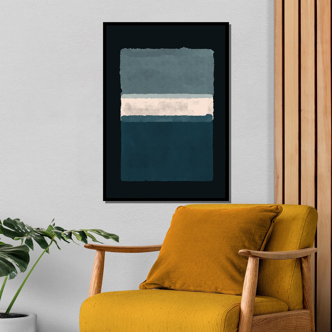 Mark Rothko Painting, Elegant Abstract Art Gift - Image 4