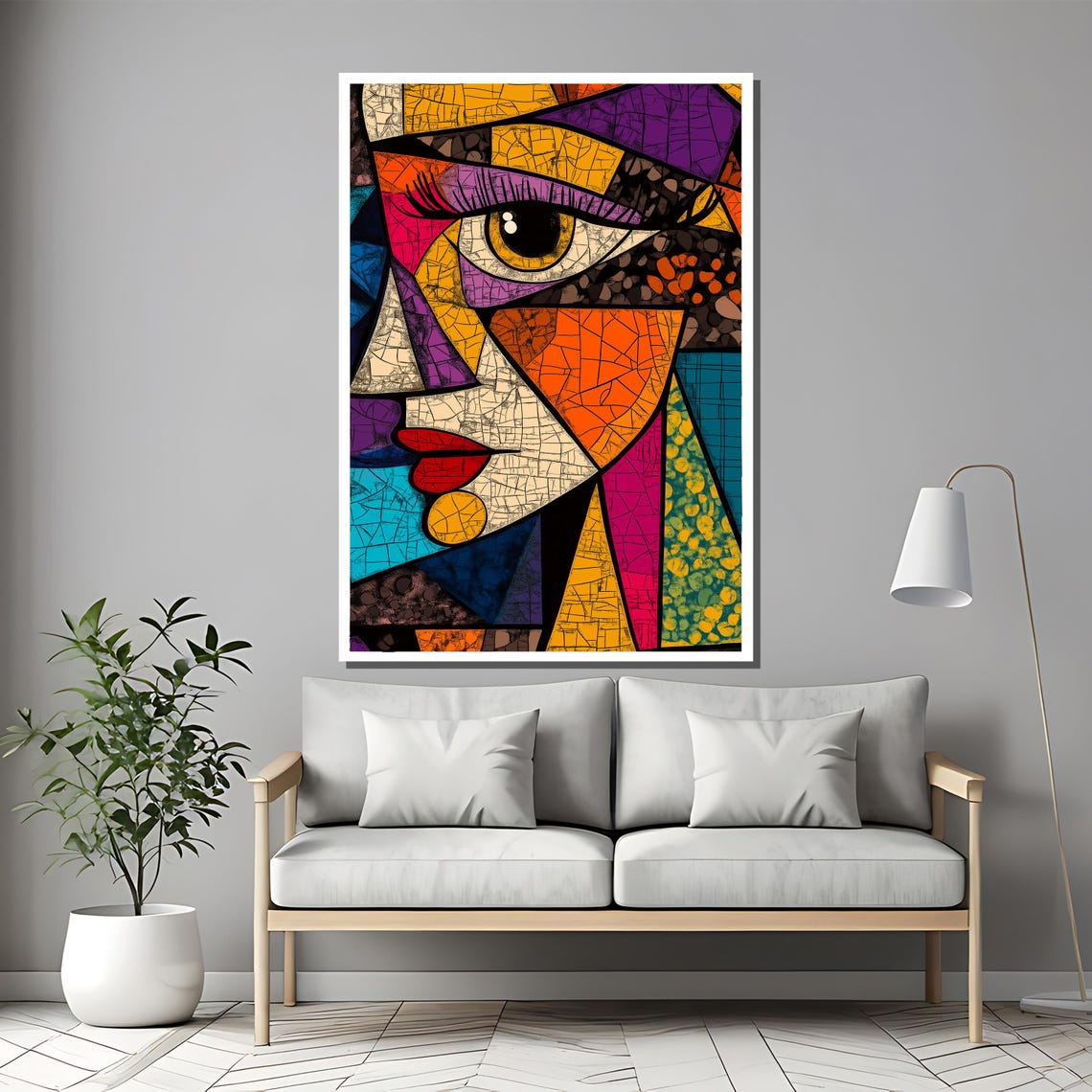 Silver And Gold Horizon Abstract Painting Elegant Modern Gift For Home Decor In Neutral Tones - Image 2