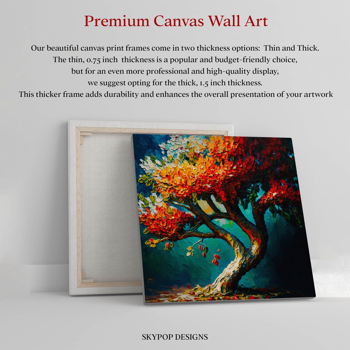 Scenery Art Print, Nature-Inspired Outdoor Scenery - Image 3