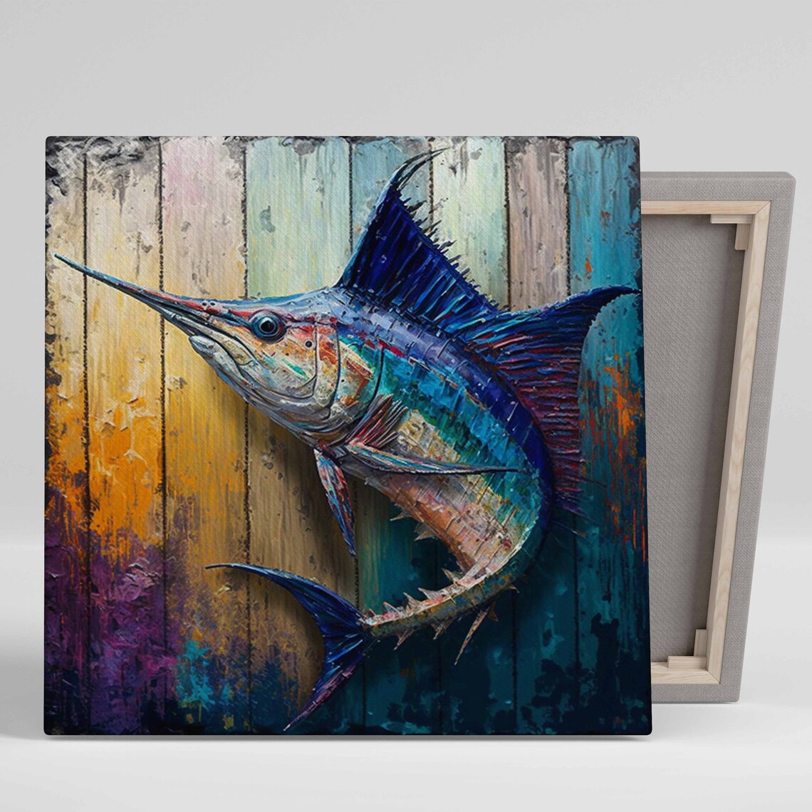 Sword Fish Wall Art Or Poster Ocean Inspired Home Decor Sword Fish Wall Art Print Ocean Decor Wall Decor Wall Art